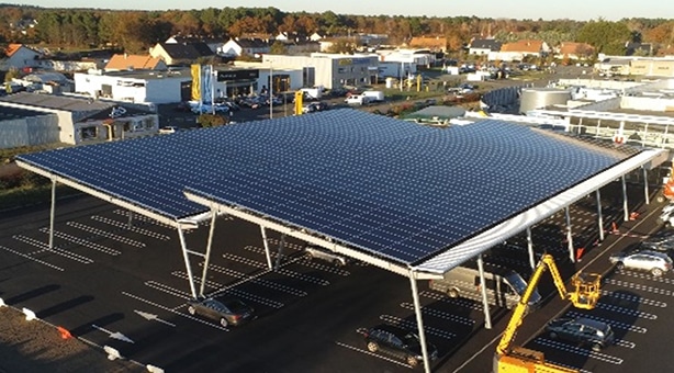 Réalisation AGRANDISSEMENT DE MAGASIN ET MISE EN PLACE DE PANNEAUX PHOTOVOLTAÏQUES