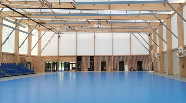 Réalisation CONSTRUCTION D’UNE SALLE MULTISPORTS